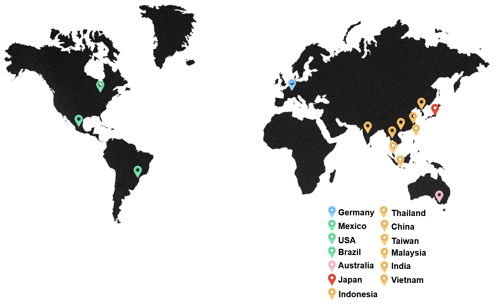 Worldwide Network | Cosmo Solutions Technology